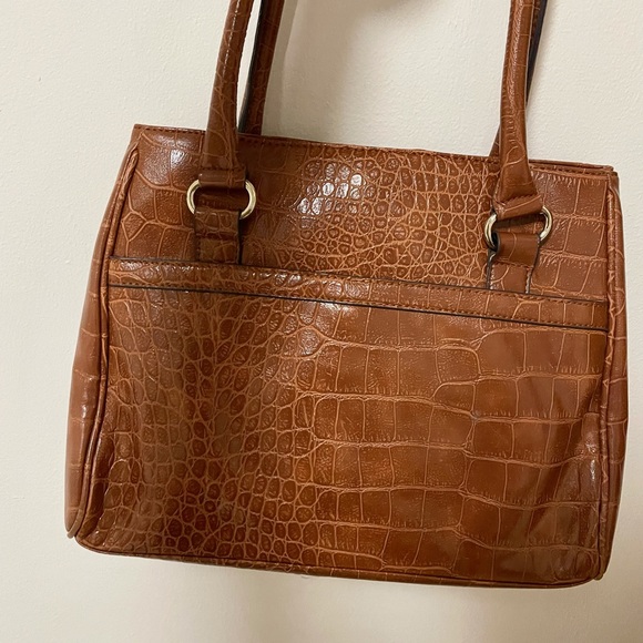 Ann Klein Brown Shoulder Bag - Picture 2 of 10